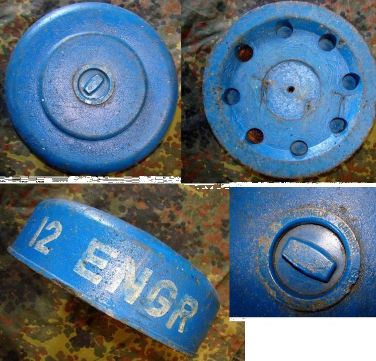 US Anti Tank Practice Landmine - Click Image to Close